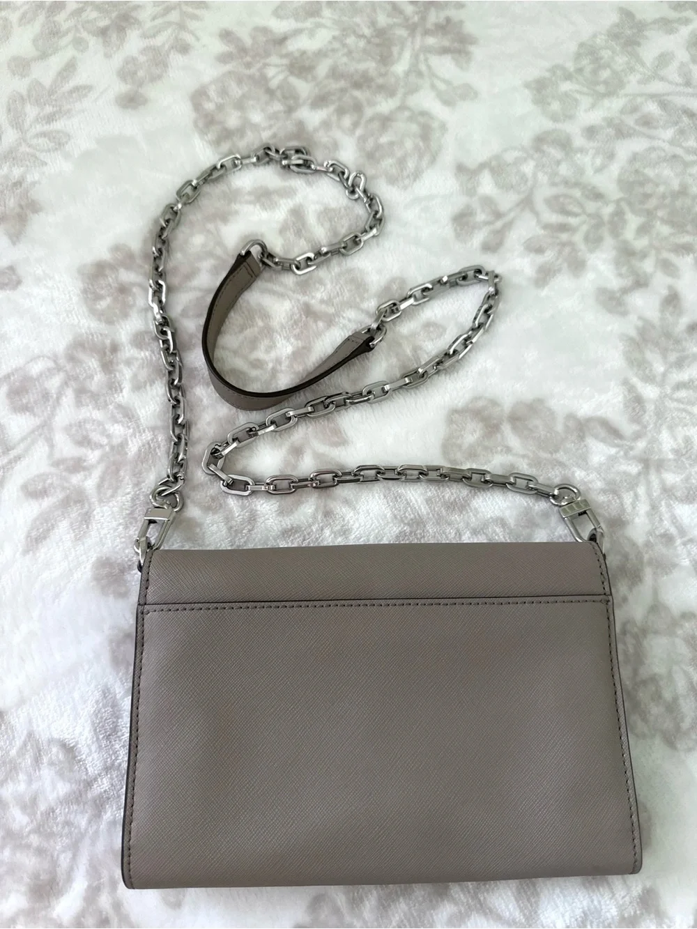 Tory Burch Robinson Leather Chain Crossbody Bag Clutch Shoulder Bag